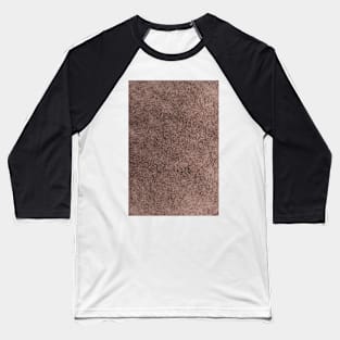 Leather texture closeup Baseball T-Shirt